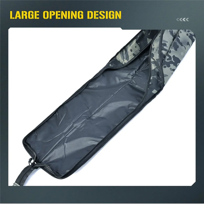 LEO 28247 160CM Fishing Rod Case Nylon Cloth Fishing Pole Carrying Shoulder Bag Storage Organizer - 5