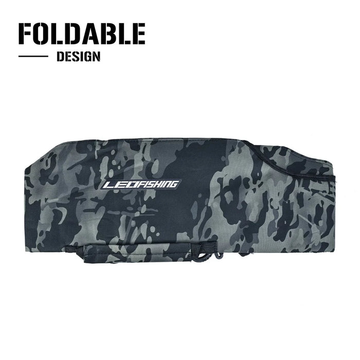 LEO 28247 160CM Fishing Rod Case Nylon Cloth Fishing Pole Carrying Shoulder Bag Storage Organizer - 6