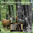 PR801W Outdoor WiFi Hunting Camera App Control Night Vision 8K Infrared Wildlife Trail Camera - 4