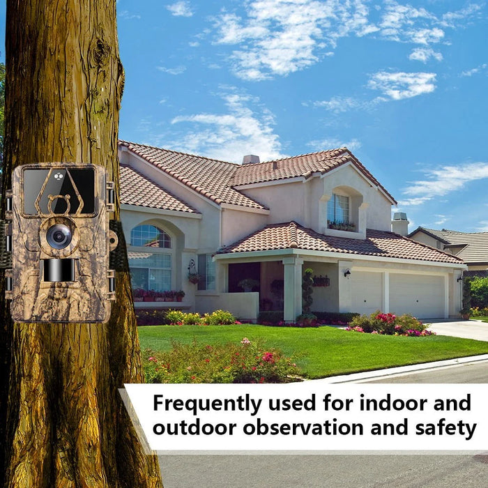 PR801W Outdoor WiFi Hunting Camera App Control Night Vision 8K Infrared Wildlife Trail Camera - 5
