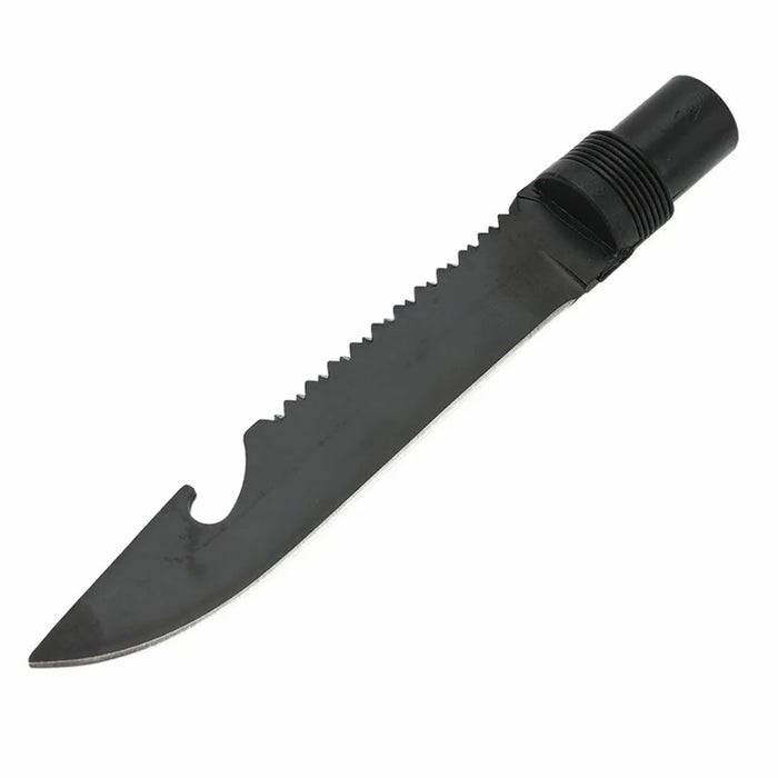 G02 Hiking Camping Foldable Pole Aluminum Alloy Trekking Pole Knife Screwdriver Tool - 2