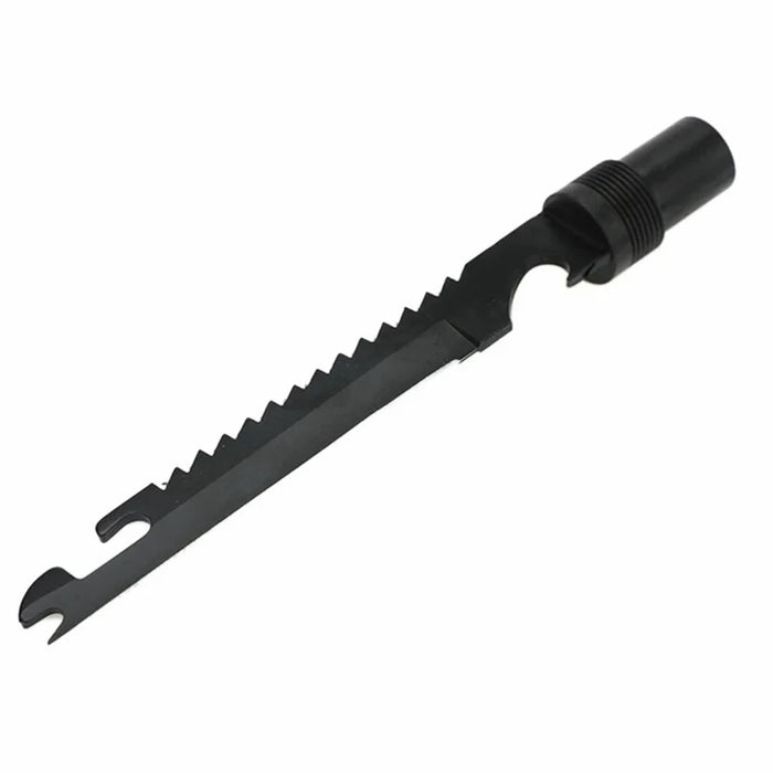 G02 Hiking Camping Foldable Pole Aluminum Alloy Trekking Pole Knife Screwdriver Tool - 5