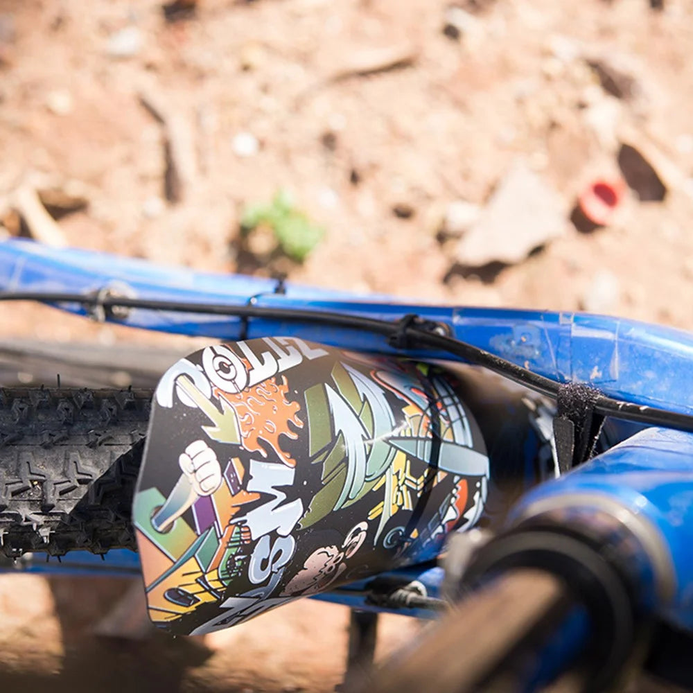 ZTTO Colorful Pattern Mountain Bike Fender PP Road Bicycle Mudguard, Short Style - 1 - 7
