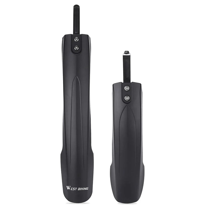 WEST BIKING YP0714027 1 Pair PP Front and Rear Mountain Bike Widened Fenders - 3