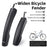 WEST BIKING YP0714027 1 Pair PP Front and Rear Mountain Bike Widened Fenders - 4