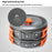 AOTU Camping Cookware Set Kettle Cooking Pot Fry Pan Cutting Board Kit (BPA-Free, No FDA) - Orange - 7