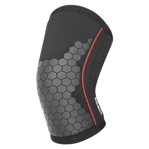 AOLIKES 7944 1Pc Sports Elbow Sleeve Protector Thicken 7mm Weightlifting Fitness Elastic Elbow Guard - Honeycomb S - 1
