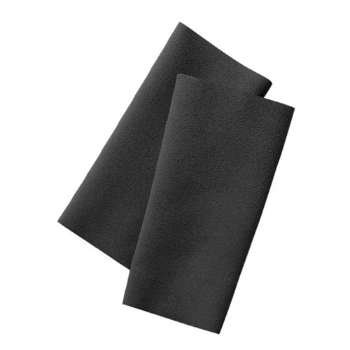 1 Pair Autumn Winter Thermal Arm Sleeves Elastic Elbow Protector Brace for Outdoor Sports - Black - 1