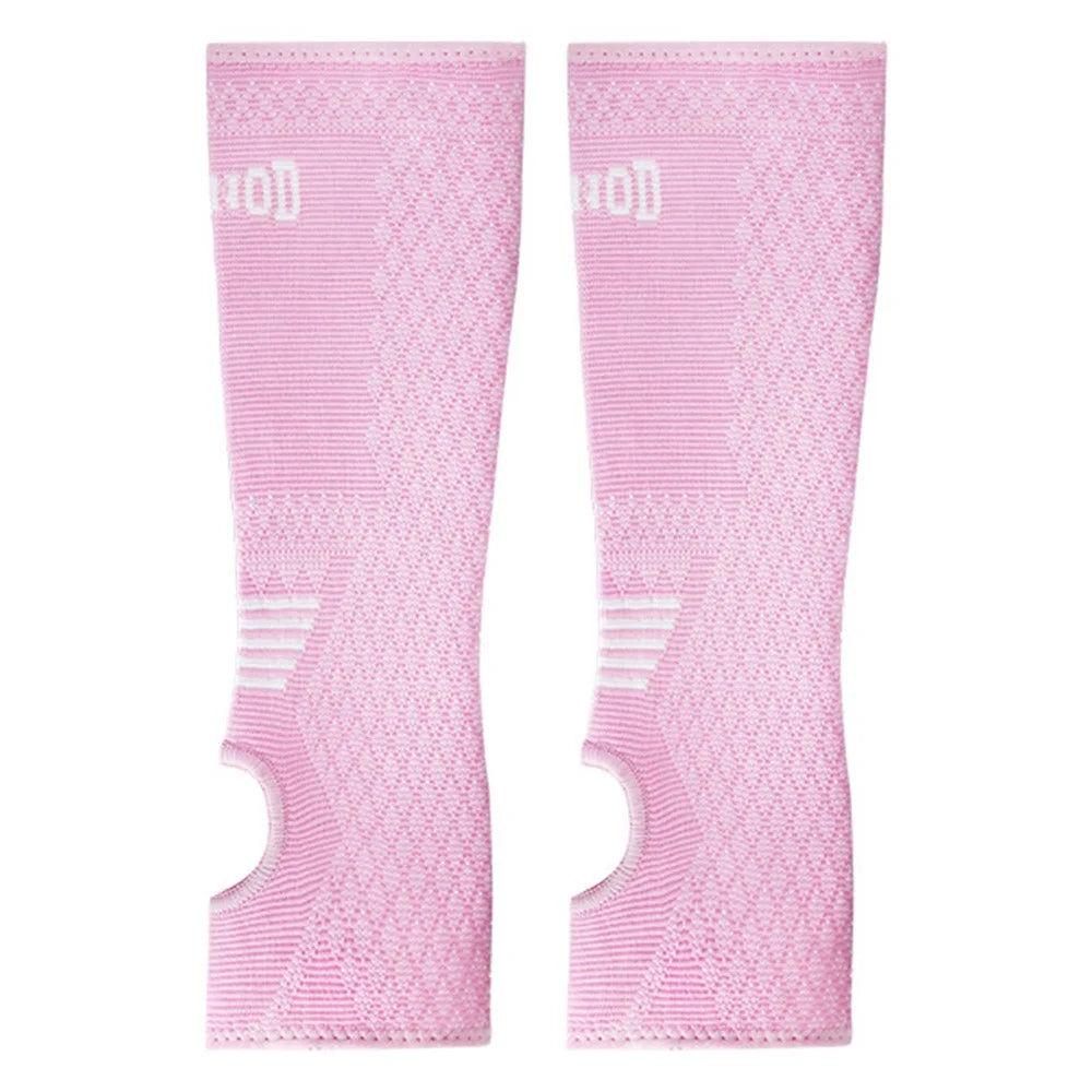 GOUNOD HS109 Breathable Volleyball Arm Guard Compression Passing Hitting Forearm Sleeves, Size S - Pink - 1