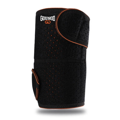 GOUNOD HS040 1Pc Sports Elbow Support Joint Protection Elbow Sleeve Compression Arm Guard - Black - 1