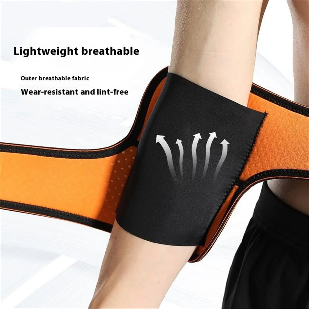 GOUNOD HS040 1Pc Sports Elbow Support Joint Protection Elbow Sleeve Compression Arm Guard - Black - 3