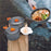 HEWOLF HW-K1344 Portable Non-slip Handle Pan Temperature Resistant Camping Cookware Set for 2-3 People - 2