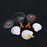 HEWOLF HW-K1344 Portable Non-slip Handle Pan Temperature Resistant Camping Cookware Set for 2-3 People - 4
