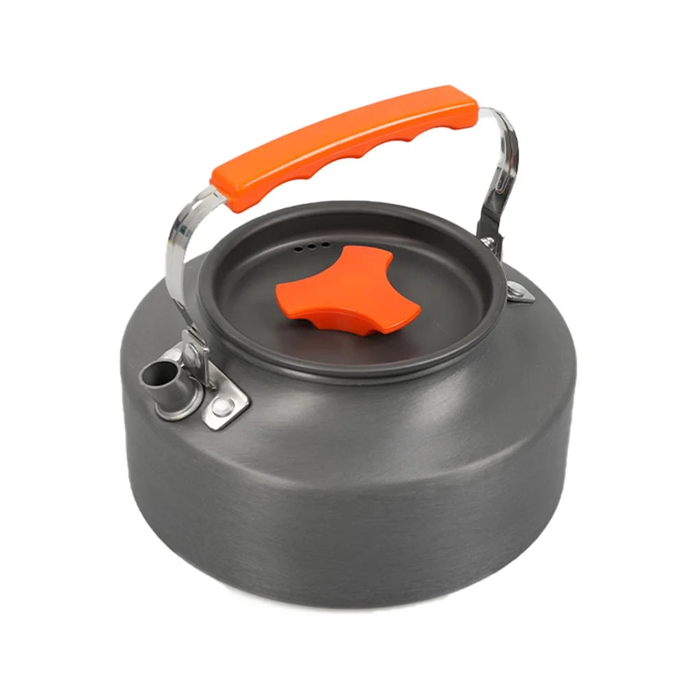 HALIN HK310 Picnic Pot + Frying Pan + Teapot Cookware Set for Hiking Camping (No FDA Certificate, BPA-free) - 3