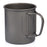 WIDESEA WSTT-375ML Ultralight Titanium Alloy Cup 375ml Water Mug with Foldable Handle (No FDA Certification, BPA-free) for Outdoor Camping Picnic - 6