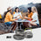 HALIN DS-308 Portable Frying Pan Tea Pot Hard Alumina Camping Cookware Set for 2-3 People (No FDA, BPA-Free) - Green - 5