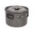 HALIN Aluminum Camping Cookware Outdoor Picnic Boiling Pot Teapot for Cooking Food (BPA-free, No FDA Certified), Size: L - 4