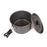 HALIN Aluminum Camping Cookware Outdoor Picnic Boiling Pot Teapot for Cooking Food (BPA-free, No FDA Certified), Size: L - 6