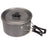 HALIN Cooking Pot Cookware Camping Picnic Outdoor Pan Pot Teapot Backpacking Gear (BPA-free, No FDA Certified), Size: M - 3