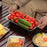 HALIN 3Pcs / Set Stainless Steel Food Tray Rectangle Fruit Pan Kitchen Baking Serving Plate (No FDA Certificate) - 6