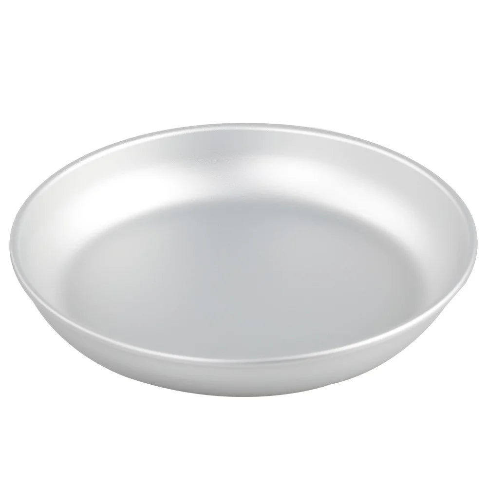 HALIN PA-01 Outdoor Camping Picnic 21cm Food Tray Round Plate Aluminum Alloy Fruit Plate (BPA-free, No FDA Certification) - 1