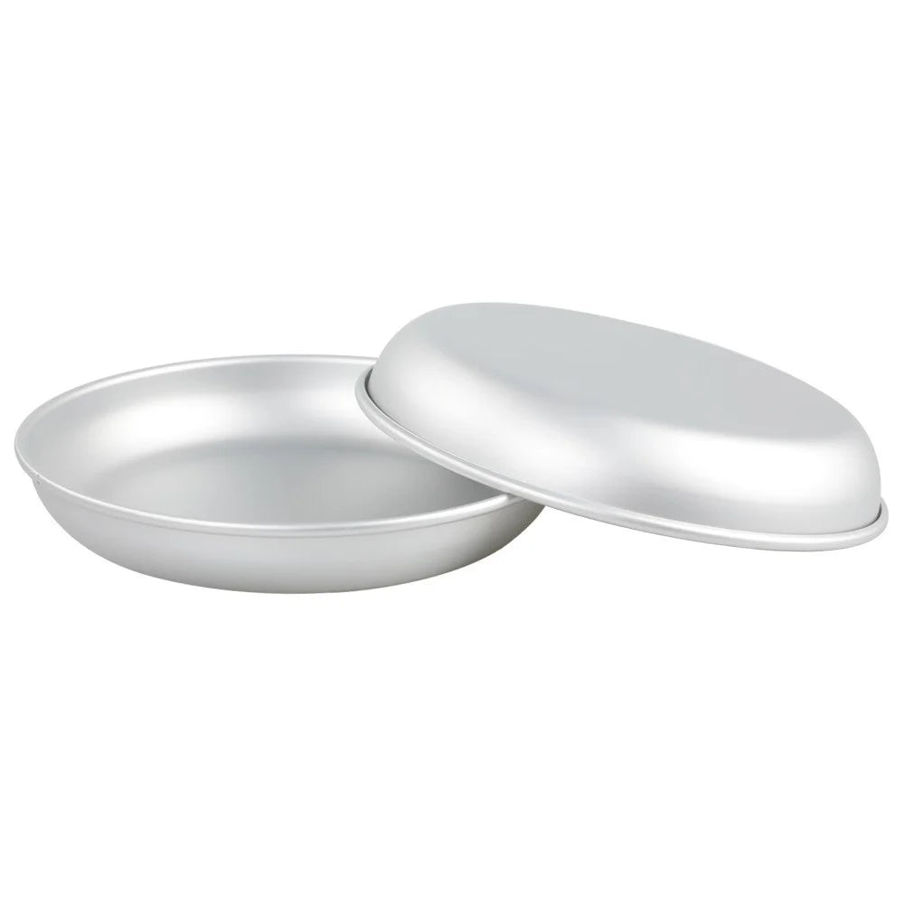 HALIN PA-01 Outdoor Camping Picnic 21cm Food Tray Round Plate Aluminum Alloy Fruit Plate (BPA-free, No FDA Certification) - 5