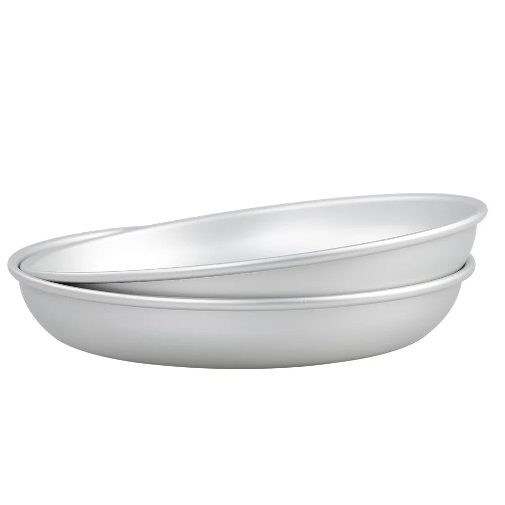 HALIN PA-01 Outdoor Camping Picnic 21cm Food Tray Round Plate Aluminum Alloy Fruit Plate (BPA-free, No FDA Certification) - 6