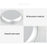 HALIN PA-01 Outdoor Camping Picnic 21cm Food Tray Round Plate Aluminum Alloy Fruit Plate (BPA-free, No FDA Certification) - 7