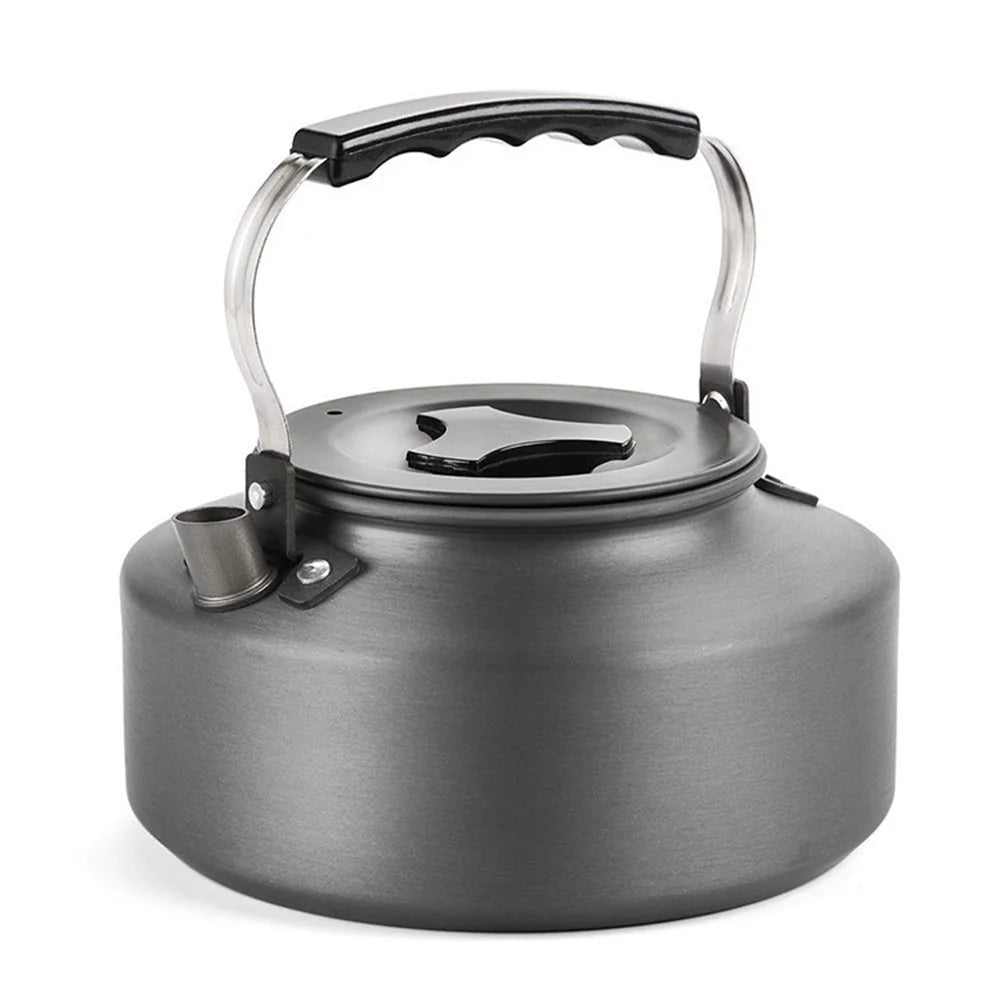 AOTU AT6302 1.1L Outdoor Camping Picnic Kettle Portable Aluminum Alloy Coffee Pot Teapot (BPA-free, No FDA Certification) - 1