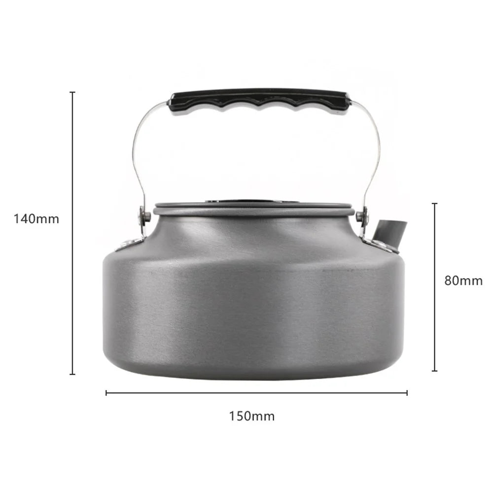 AOTU AT6302 1.1L Outdoor Camping Picnic Kettle Portable Aluminum Alloy Coffee Pot Teapot (BPA-free, No FDA Certification) - 6