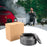 AOTU 1.6L Outdoor Water Kettle Camping Picnic Aluminum Alloy Coffee Pot Teapot (BPA-free, No FDA Certification) - Black Handle - 2