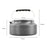 AOTU 1.6L Outdoor Water Kettle Camping Picnic Aluminum Alloy Coffee Pot Teapot (BPA-free, No FDA Certification) - Black Handle - 4