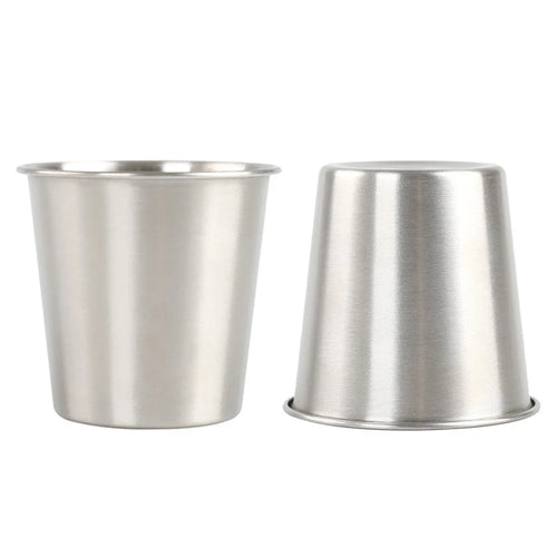 AOTU 2Pcs Outdoor Camping Picnic Water Cup 304 Stainless Steel Beer Coffee Mug (No FDA Certificate, BPA-free) - 1