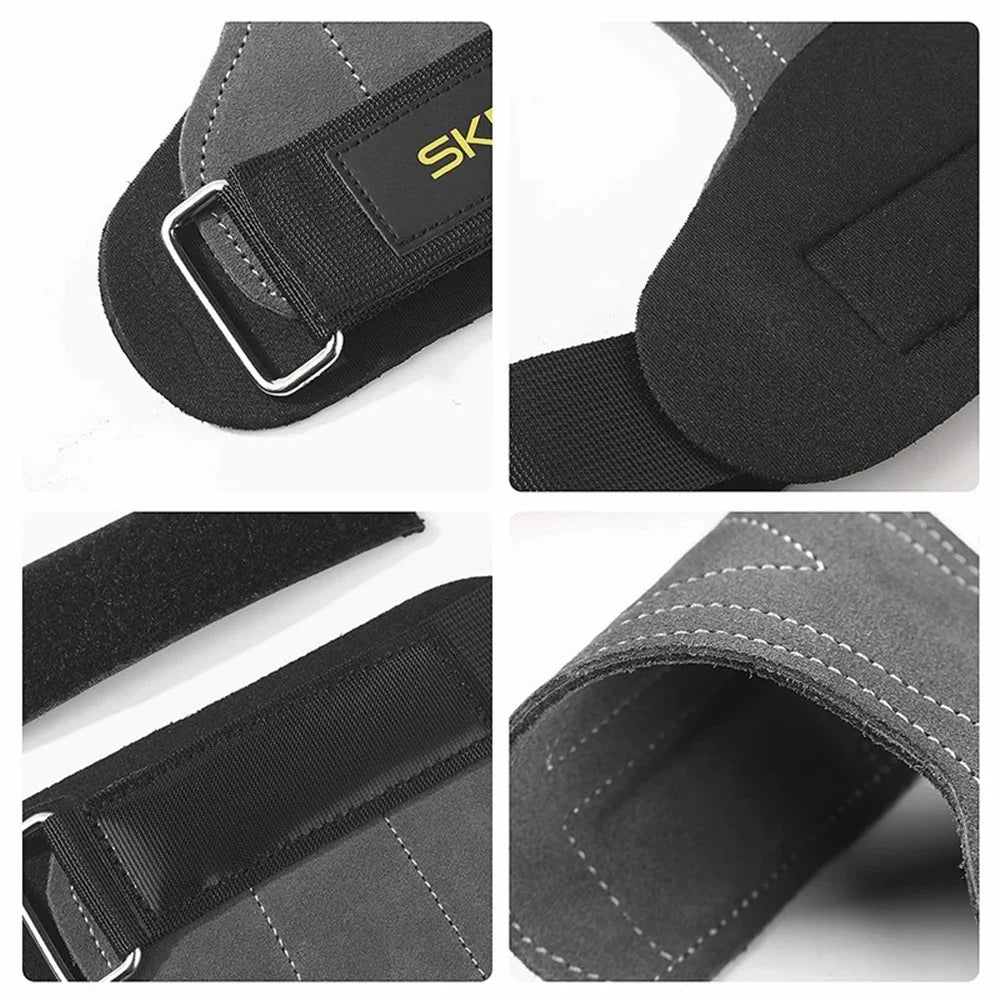 SKDK Weight Lifting Gym Hand Grips Sports Ventilated Workout Gloves Wrist Support Wraps - 7