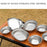 CLS 6Pcs Outdoor Camping Bowl Plate 304 Stainless Steel Dinnerware Set (BPA Free, No FDA) - 2