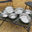 CLS 6Pcs Outdoor Camping Bowl Plate 304 Stainless Steel Dinnerware Set (BPA Free, No FDA) - 4