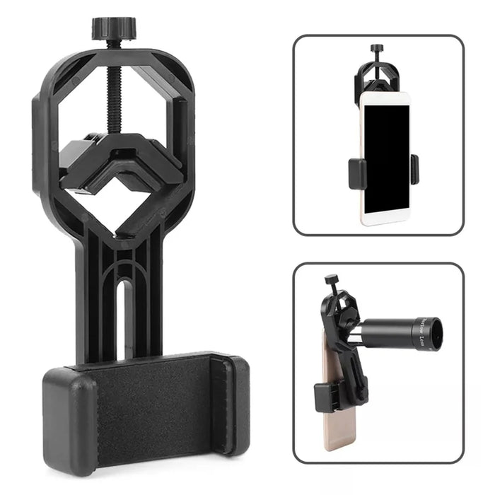 Cell Phone Adapter Clip Mount Binocular Monocular Spotting Scope Telescope Phone Holder Bracket - 1