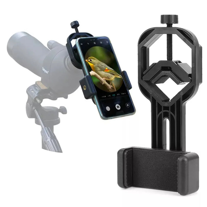 Cell Phone Adapter Clip Mount Binocular Monocular Spotting Scope Telescope Phone Holder Bracket - 6