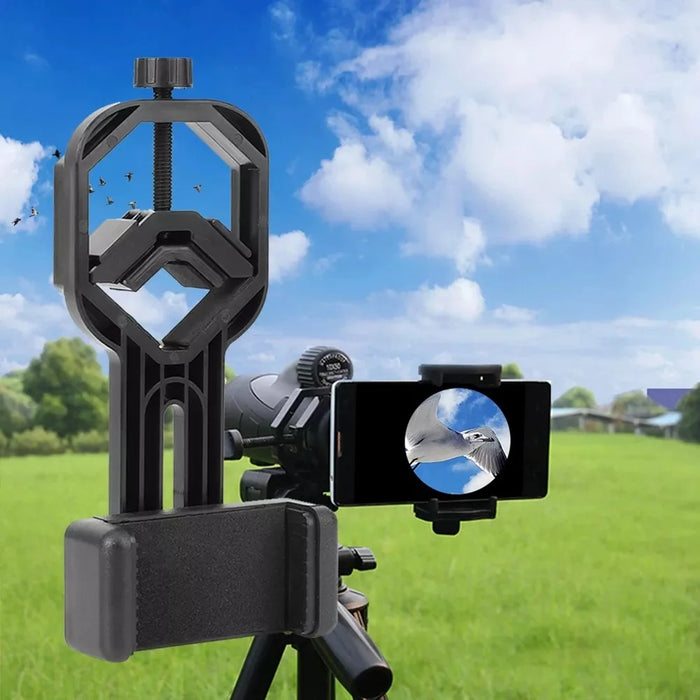 Cell Phone Adapter Clip Mount Binocular Monocular Spotting Scope Telescope Phone Holder Bracket - 7