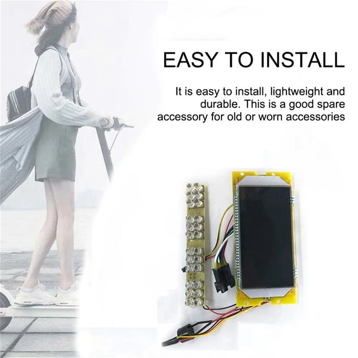 36V LCD Display Panel with Controller for KUGOO S1/S2/S3 8 Inch Electric Scooter Replacement Accessories - 2