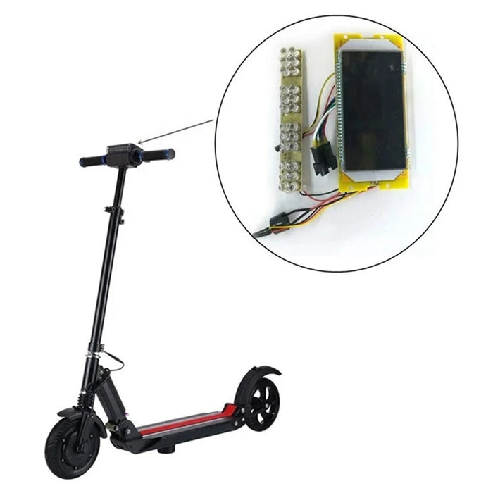36V LCD Display Panel with Controller for KUGOO S1/S2/S3 8 Inch Electric Scooter Replacement Accessories - 3