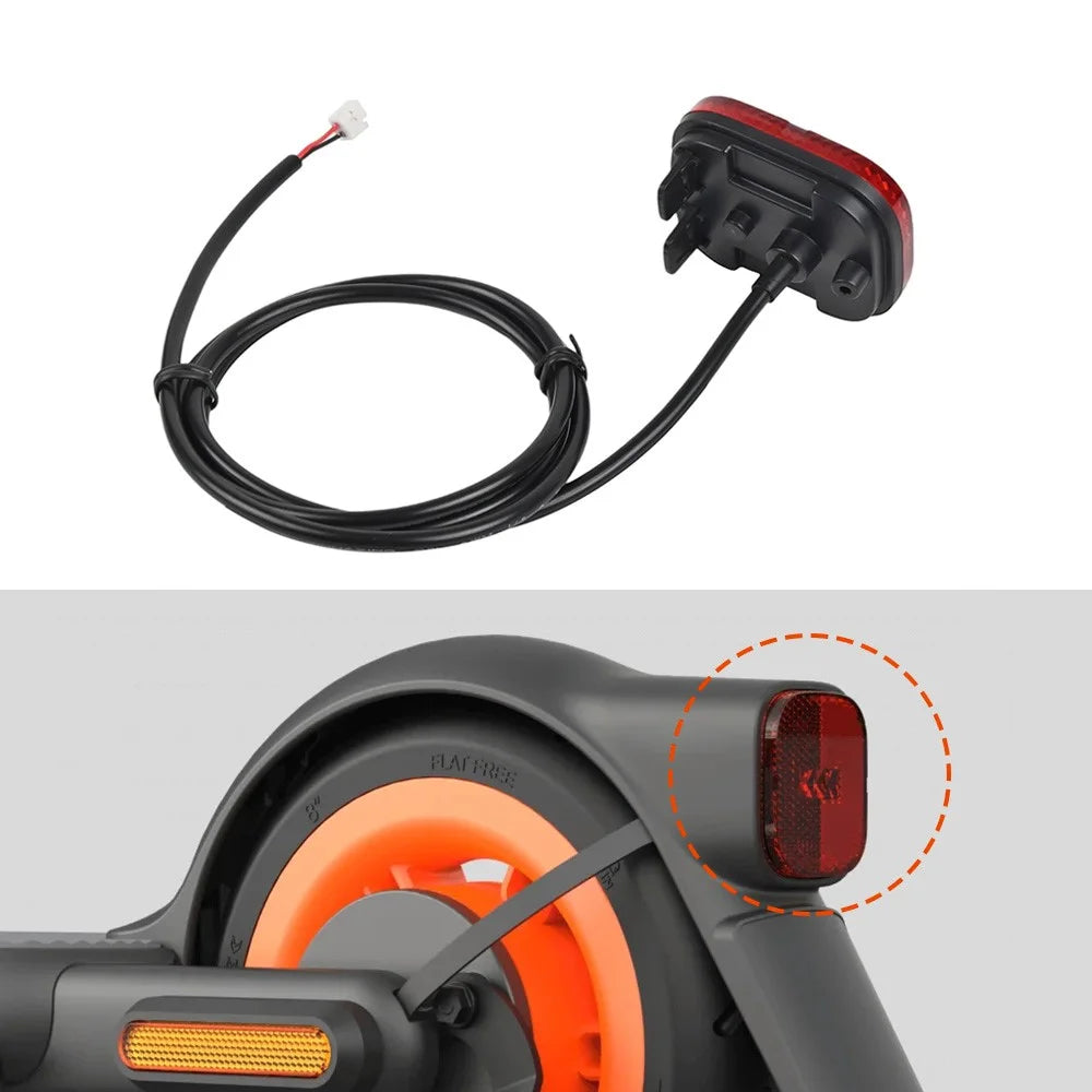 LYP4006-4 For Xiaomi Electric Scooter 4 Go Tail Light Replacement Rear Light Warning Lamp - 4