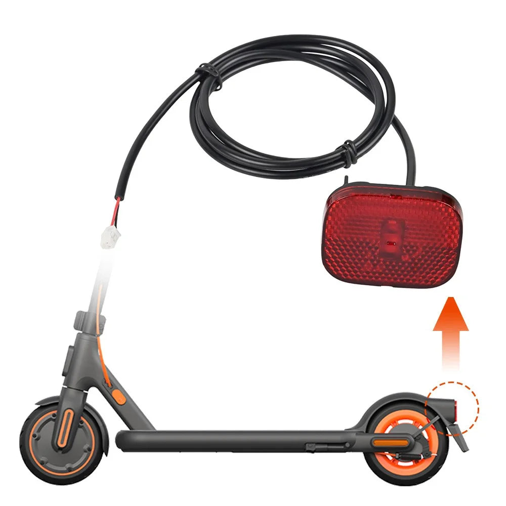 LYP4006-4 For Xiaomi Electric Scooter 4 Go Tail Light Replacement Rear Light Warning Lamp - 6