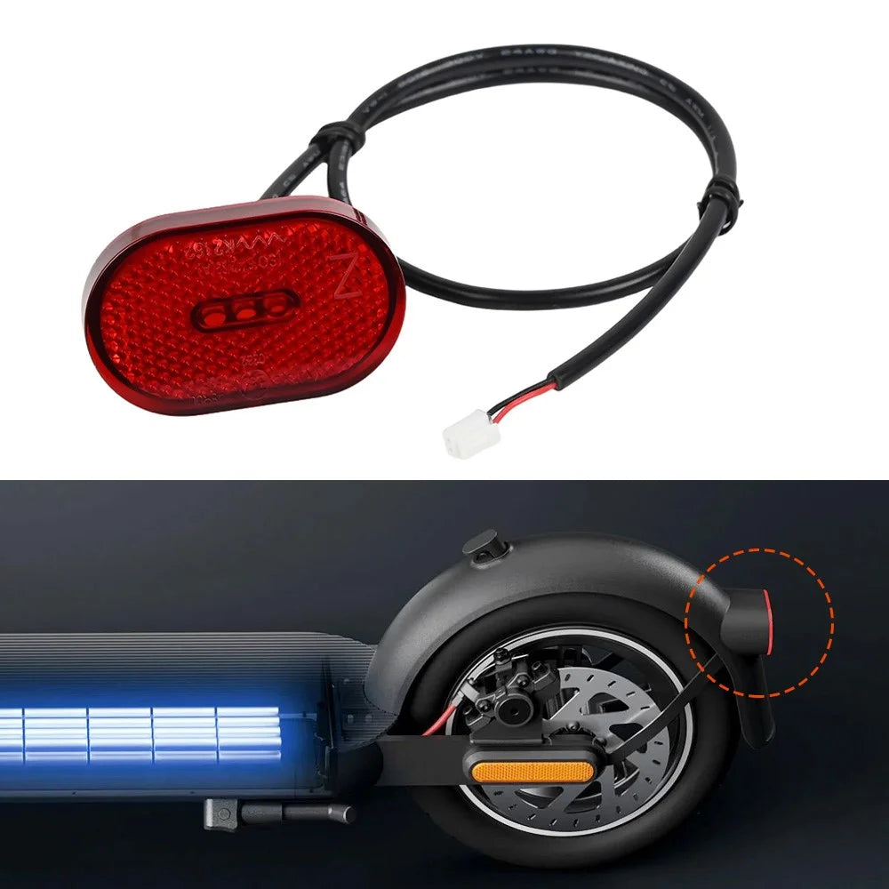 LYP4006-2 For Xiaomi Electric Scooter 4 / 4 Lite Tail Light Replacement Rear Light Safety Warning Lamp - 4