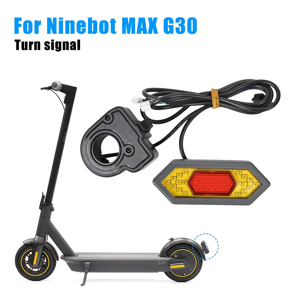 SIXYE LYG30126 For Ninebot Max G30 Tail Light Turn Signals LED Safety Warning Scooter Rear Lamp - 7