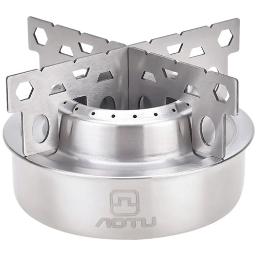 AOTU Portable Alcohol Stove Stainless Steel Outdoor Camping Spirit Burner for Picnic Hiking - 1