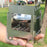 AOTU Stainless Steel Outdoor Wood Burning Stove Folding Burner Charcoal Alcohol Stove - 5