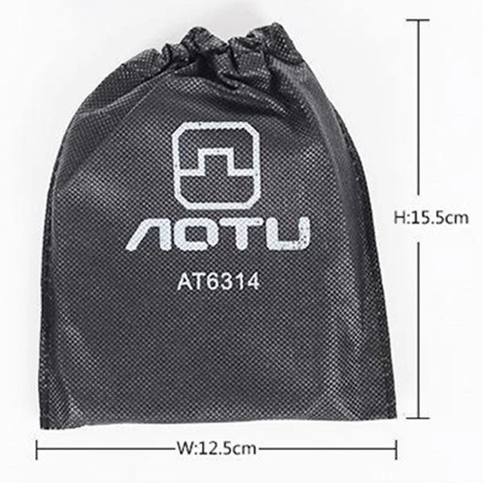 AOTU Stainless Steel Outdoor Wood Burning Stove Folding Burner Charcoal Alcohol Stove - 7