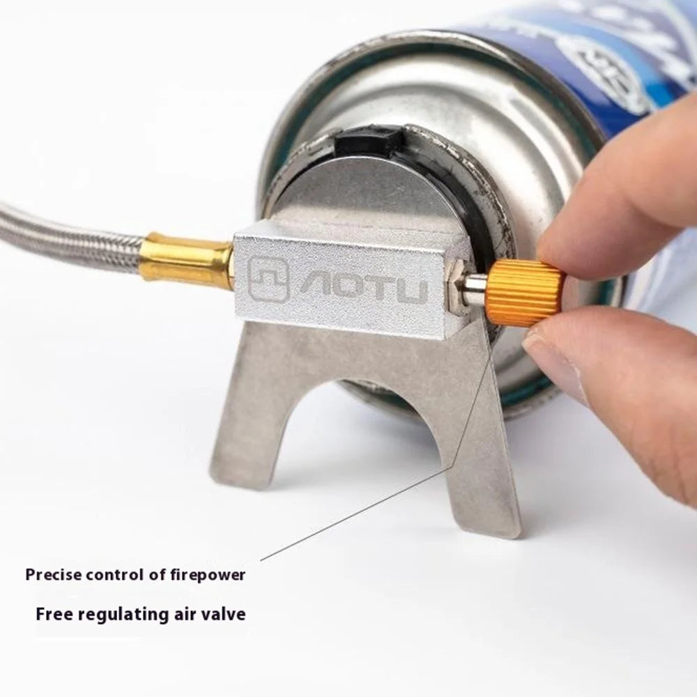 AOTU AT6404 3500W Camping Stove Fuel Gas Burner Cooking Tool with Storage Box - 7