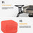 HALIN DS521 Outdoor Camping Stove Stainless Steel+Copper Gas Burner Cooking Tool - 4
